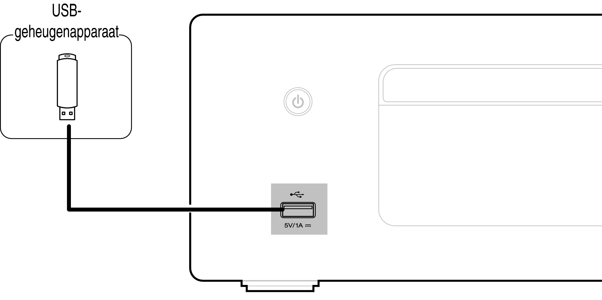 Conne USB Front RCDN10
